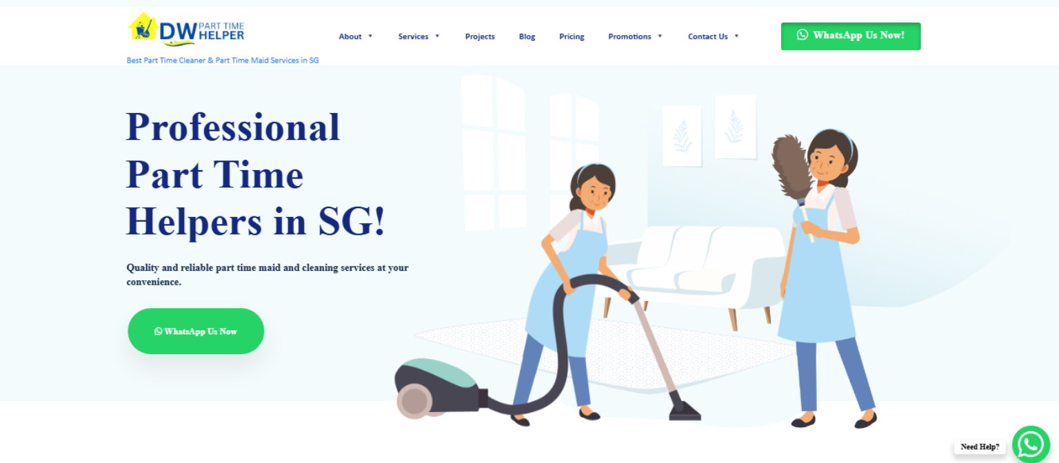 5 Best Part Time Maid Services Singapore [2026]